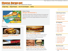 Tablet Screenshot of cheese-burger.net